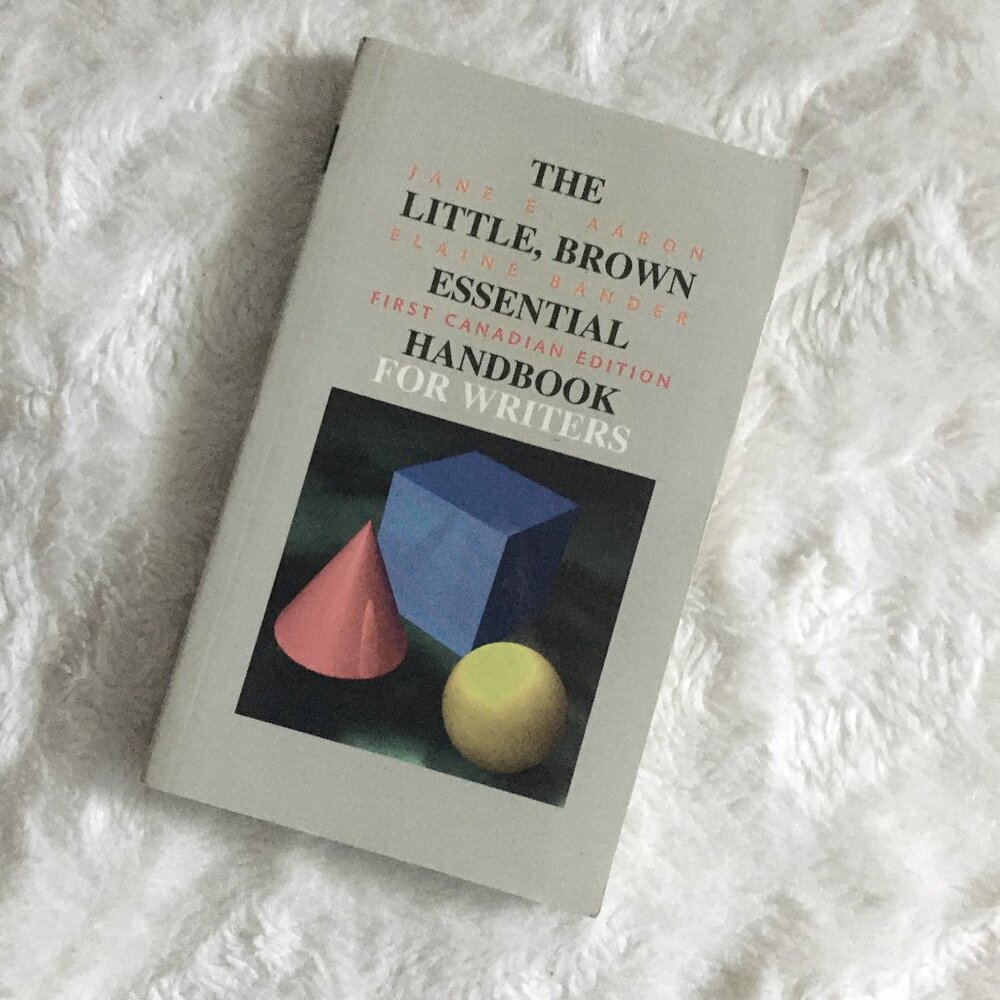 VTG 'The Little, Brown Essential Handbook for Writers' By Jane Aaron Collectible